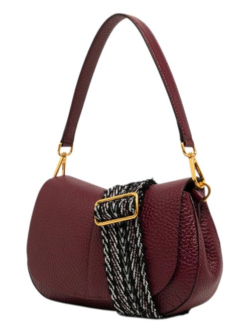 Helena round burgundy leather women's bag Gianni Chiarini | BS11088-TKL-NASPM14050